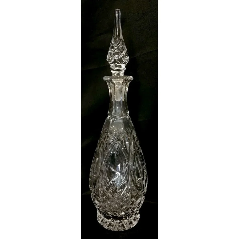 Vintage Princess House Lead Crystal Decanter West Germany 1970